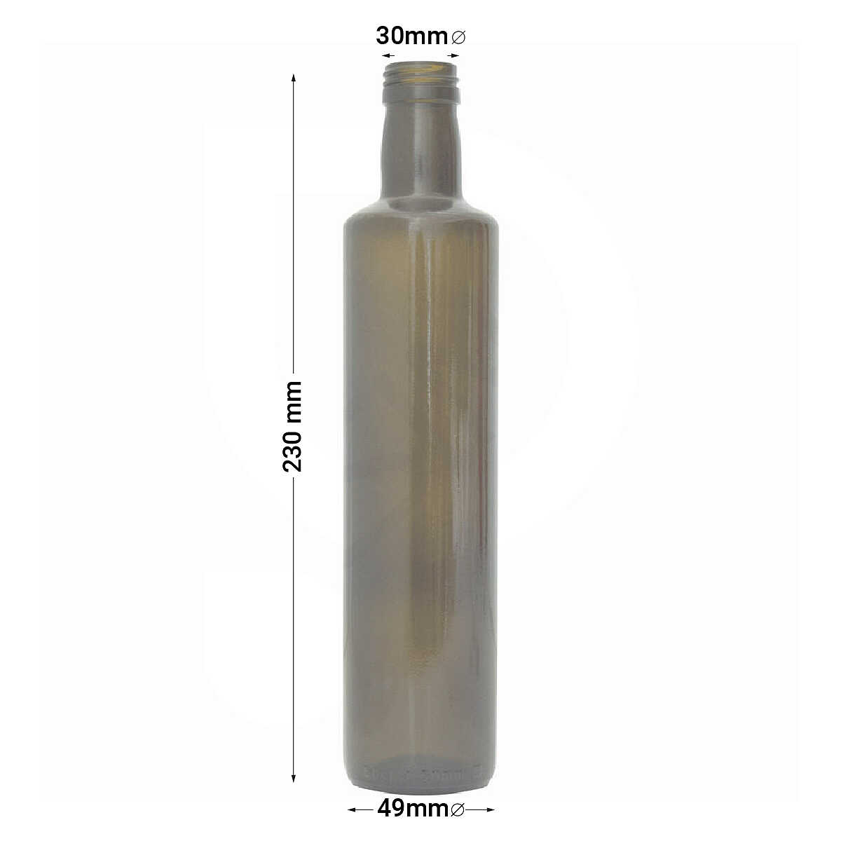 Botella para aceite Lírica 250 VE boca Rosca SPP (A315)