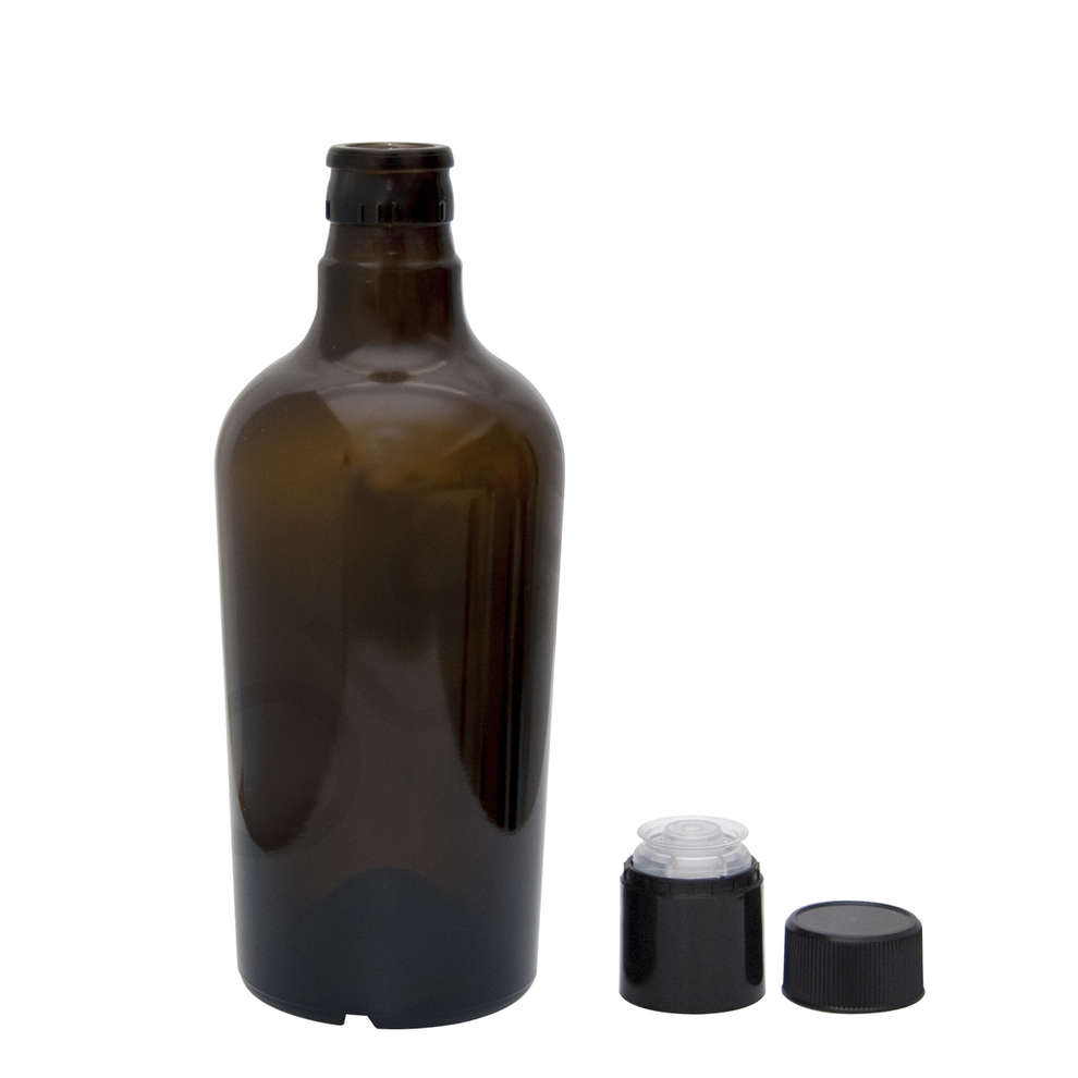 Botella Reginolio 500 ml con tapones Guala no recargables (unid. 15)