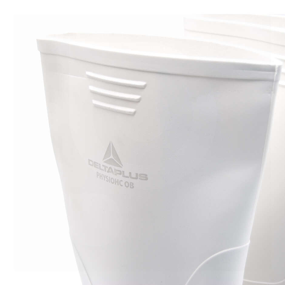 Botte de travail blanche