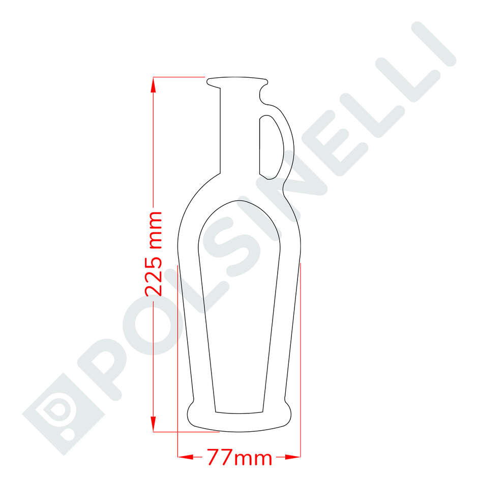Bottiglia Anfora Soubreme 250 mL (48 pezzi)