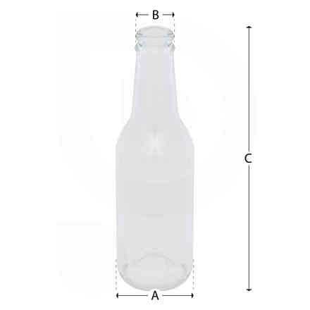 Scovolino 45 centimetri per le bottiglie di birra
