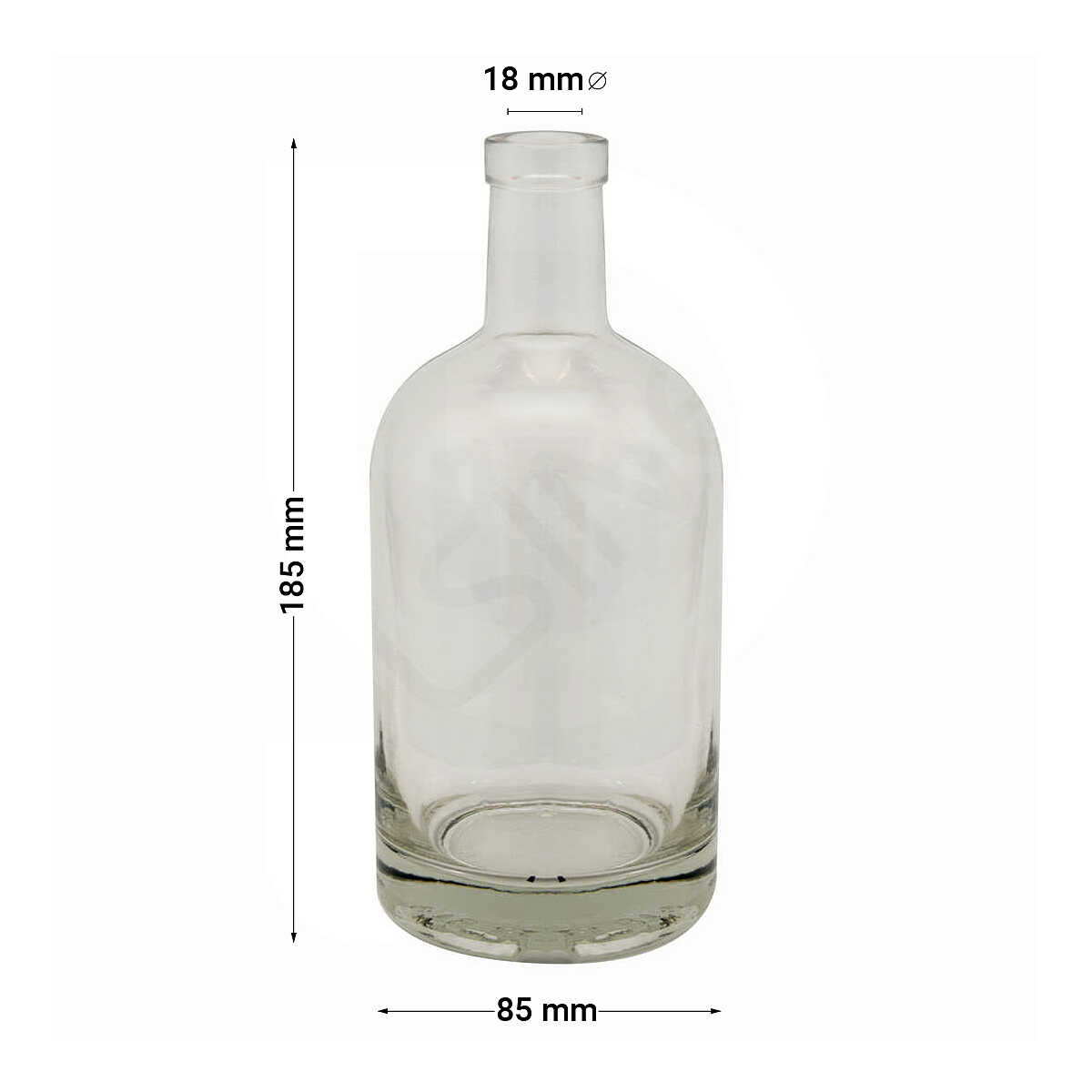 Bottiglia Oblò 500 mL (20 pezzi) CVP0370.20