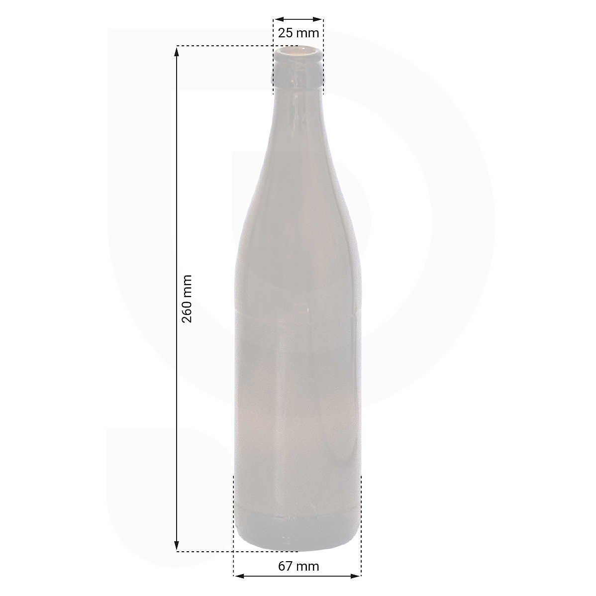 Bottiglia per birra NRW 500 mL (24 pezzi) CVP0452.24