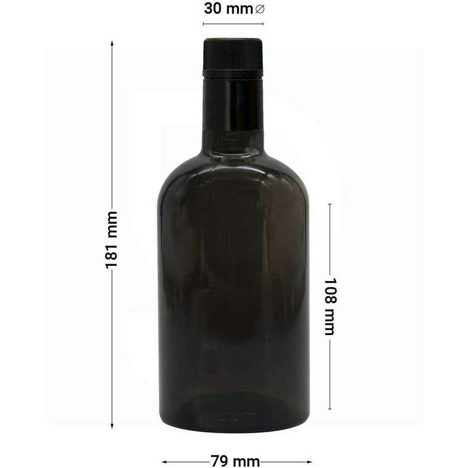 Bottiglia Reginolio Plus 500 ml con tappo Guala antirabbocco (15 pz