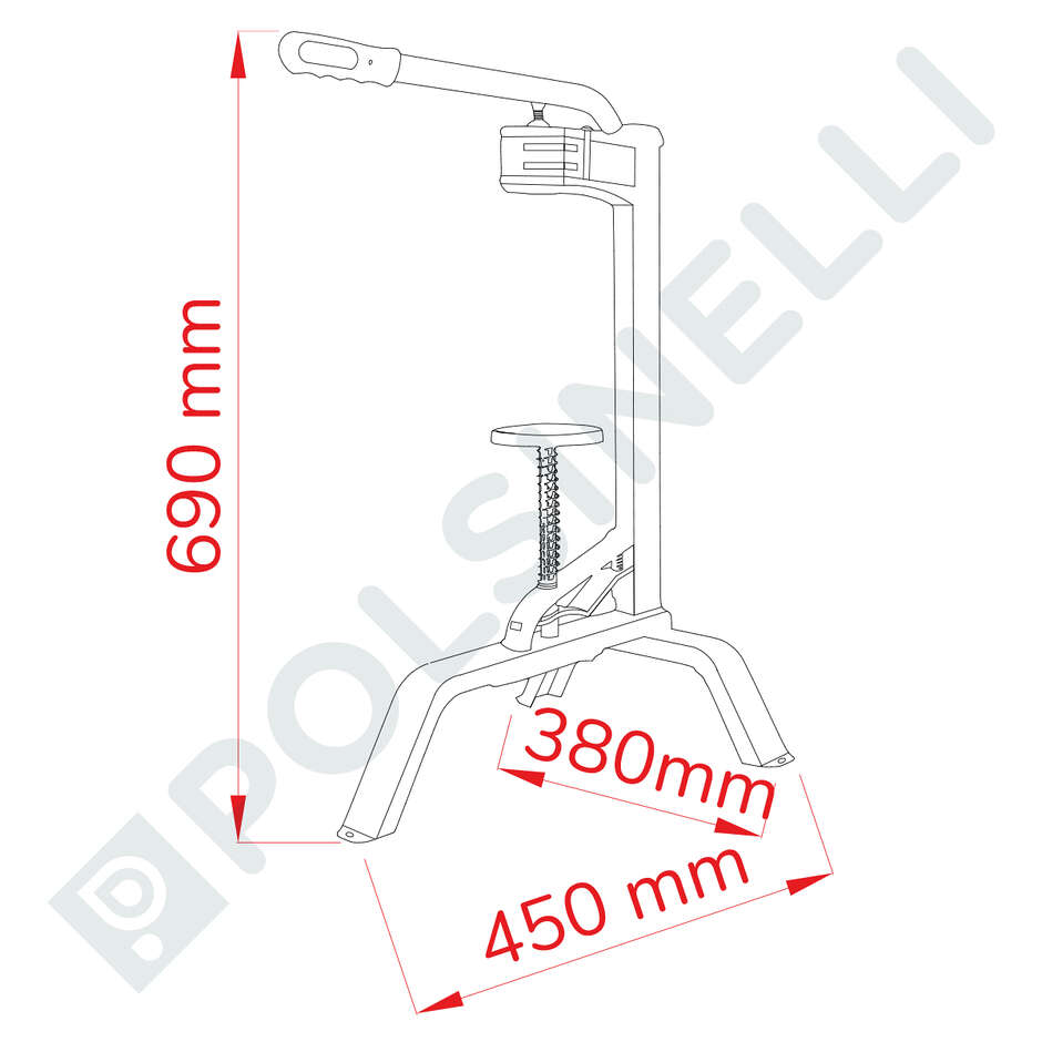 Boucheuse MINI Mondial pour bouchons ras