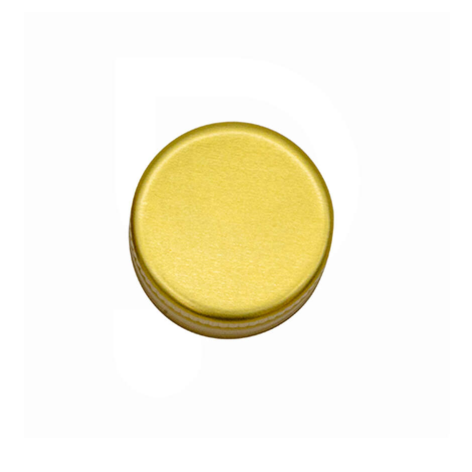 Bouchon à vis non fileté Or avec verseur ø 31,5 (2800 Pcs)