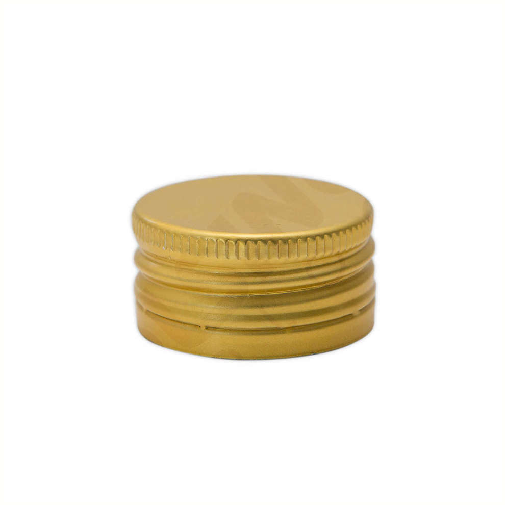 Bouchon à vis pré-fileté doré ⌀18 (100 pcs)