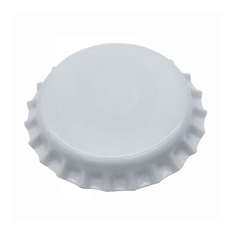 Bouchon couronne blanc avec bidule ⌀29 (200 pcs)