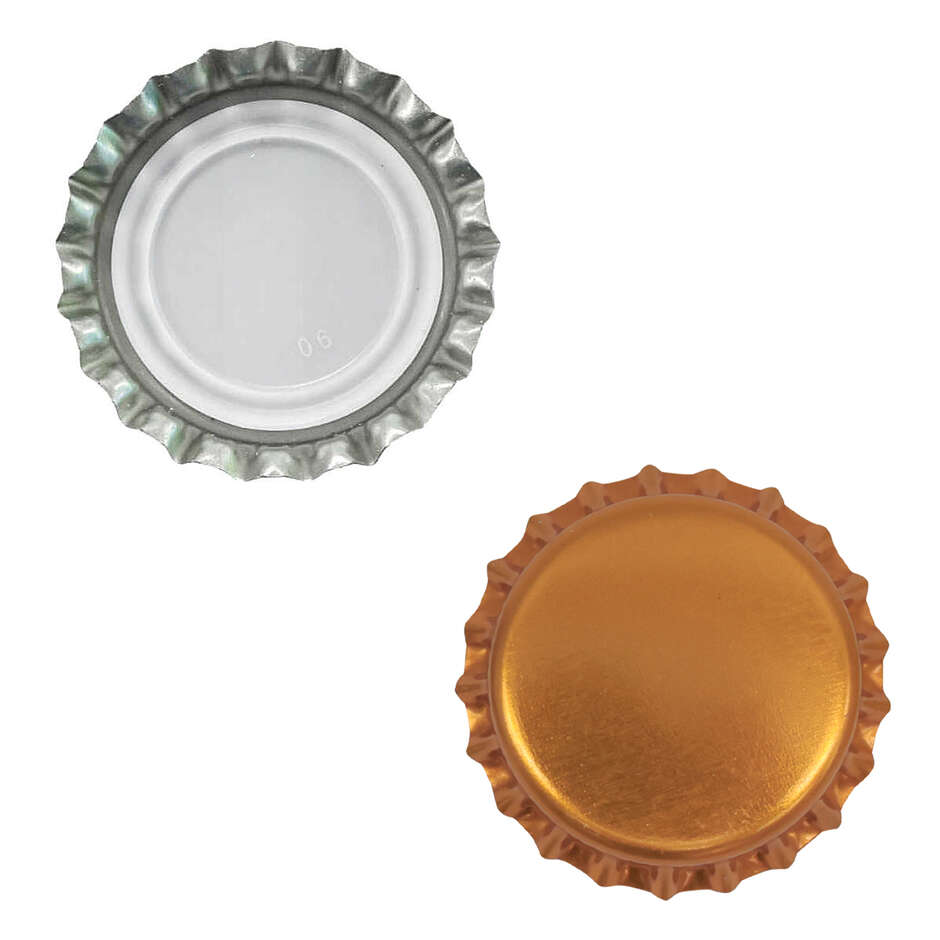 Bouchon couronne cuivre ⌀26 BPA free (200 pièces)