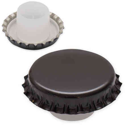 Bouchon couronne noir avec bidule ⌀29 (200 pcs)