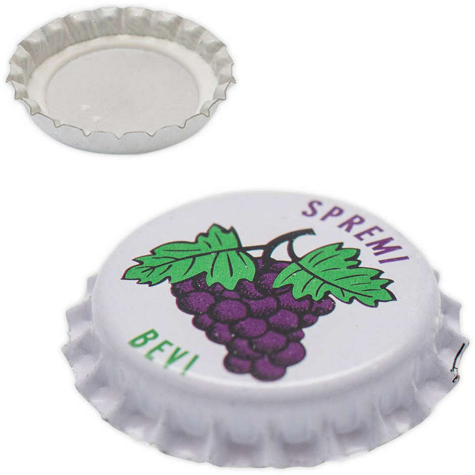 Bouchon couronne "raisin" ⌀26 (8000 pcs)