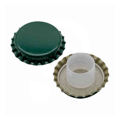 Bouchon couronne vert avec bidule ⌀29 (200 pcs)