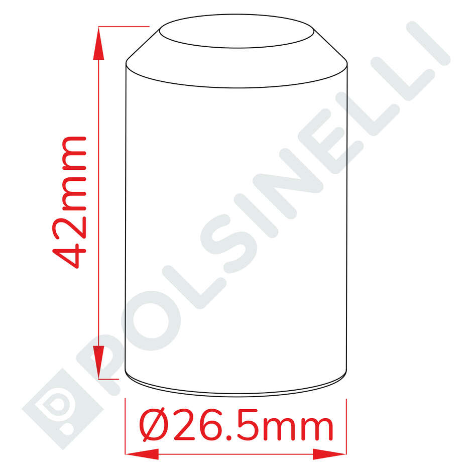 Bouchon de liège spumantino 26,5x42 (100 pcs)