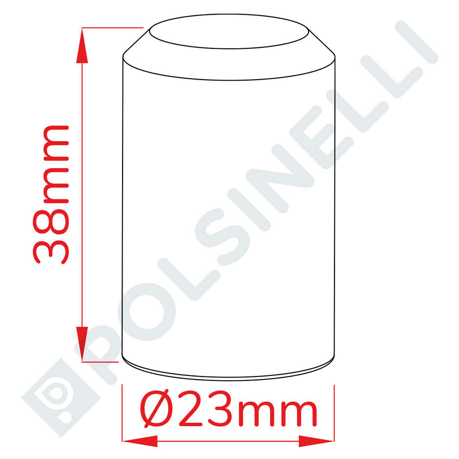 Bouchon en liège aggloméré 23x38 Plus (1000 pcs)