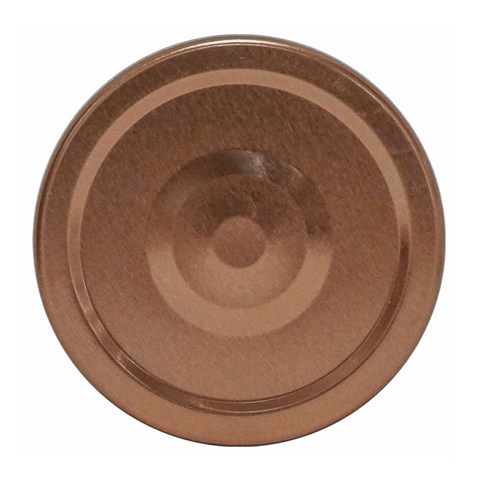 Bouchon haut cuivre Ø70 avec flip pour bocal Ergo (50 pcs.)