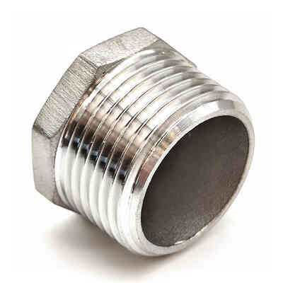 Bouchon mâle inox 1"