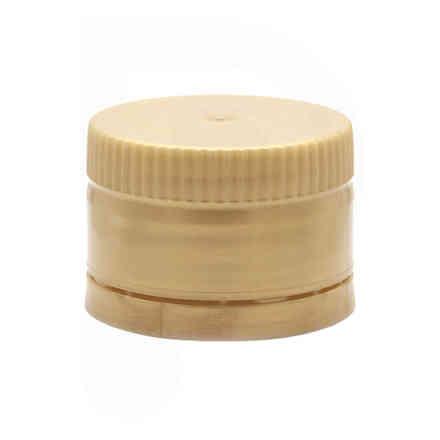 Bouchon à vis multidose doré en plastique avec verseur ⌀31,5 (100 pcs)