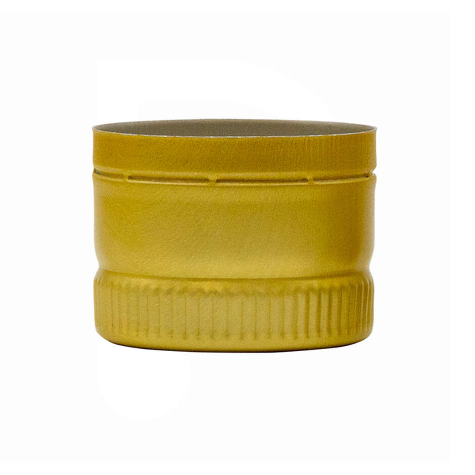 Bouchon à vis non fileté Or avec verseur ø 31,5 (100 Pcs)