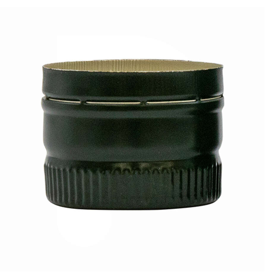 Bouchon à vis non fileté vert avec verseur ø 31,5 (100 Pcs)