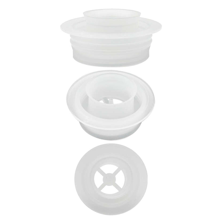 Bouchon à vis pré-fileté avec verseur noir ⌀31,5 (100 pcs)