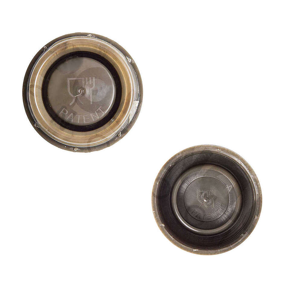 Bouchons non rechargeables vert ø 31,5  (50 pcs)