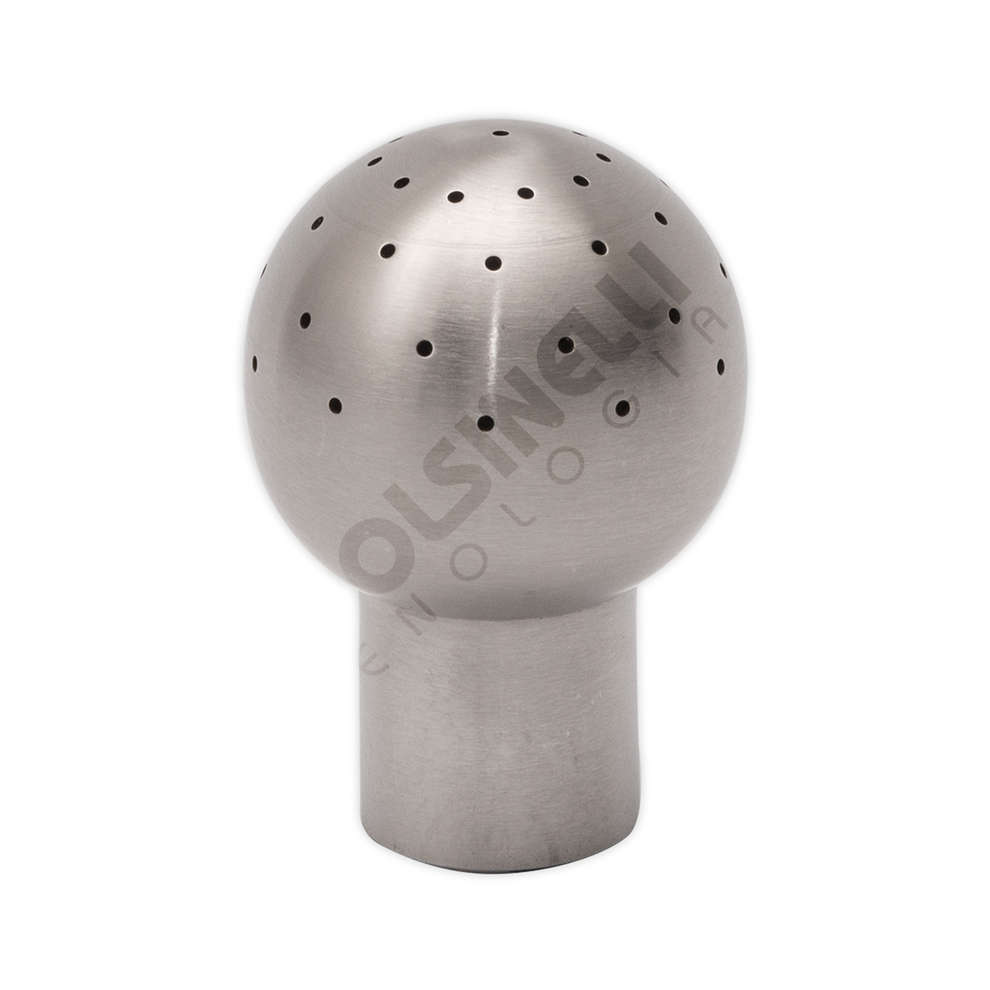 Boule de lavage inox ø 50 fond perforé