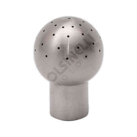 Boule de lavage inox ø 50 fond perforé