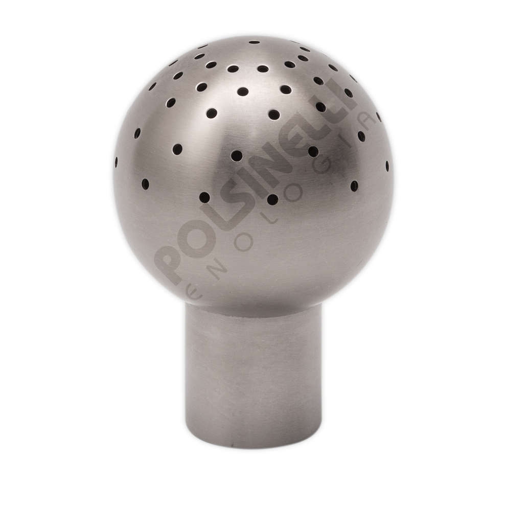 Boule de lavage inox ø 65 fond perforé