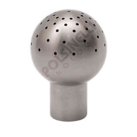 Boule de lavage inox ø 65 fond perforé