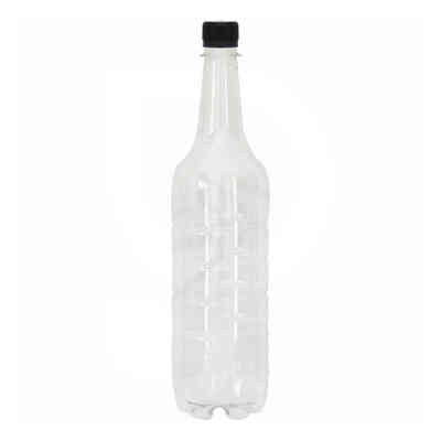 Bouteille en PET Bordolese Plus 1 L avec bouchon (203 pcs)