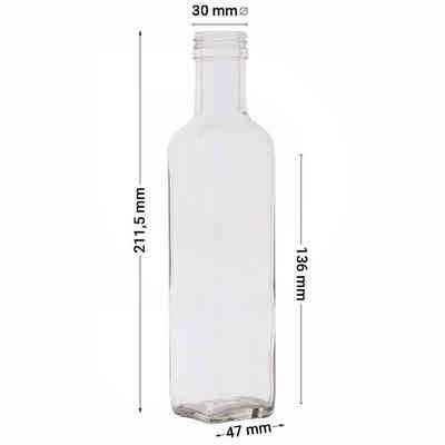 Bouteille en verre 500 ml (Dorica) PP 31.5 - 30 pcs