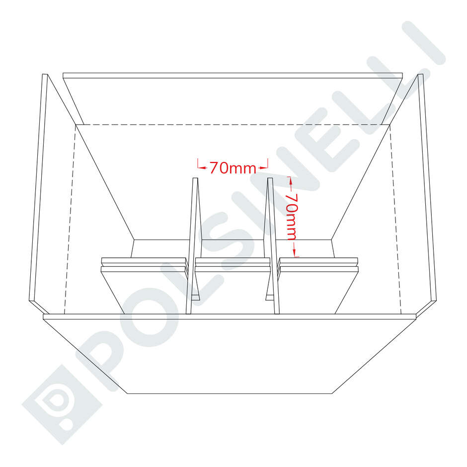 Box for 6 Marasca bottles of 750 mL (10 pieces)