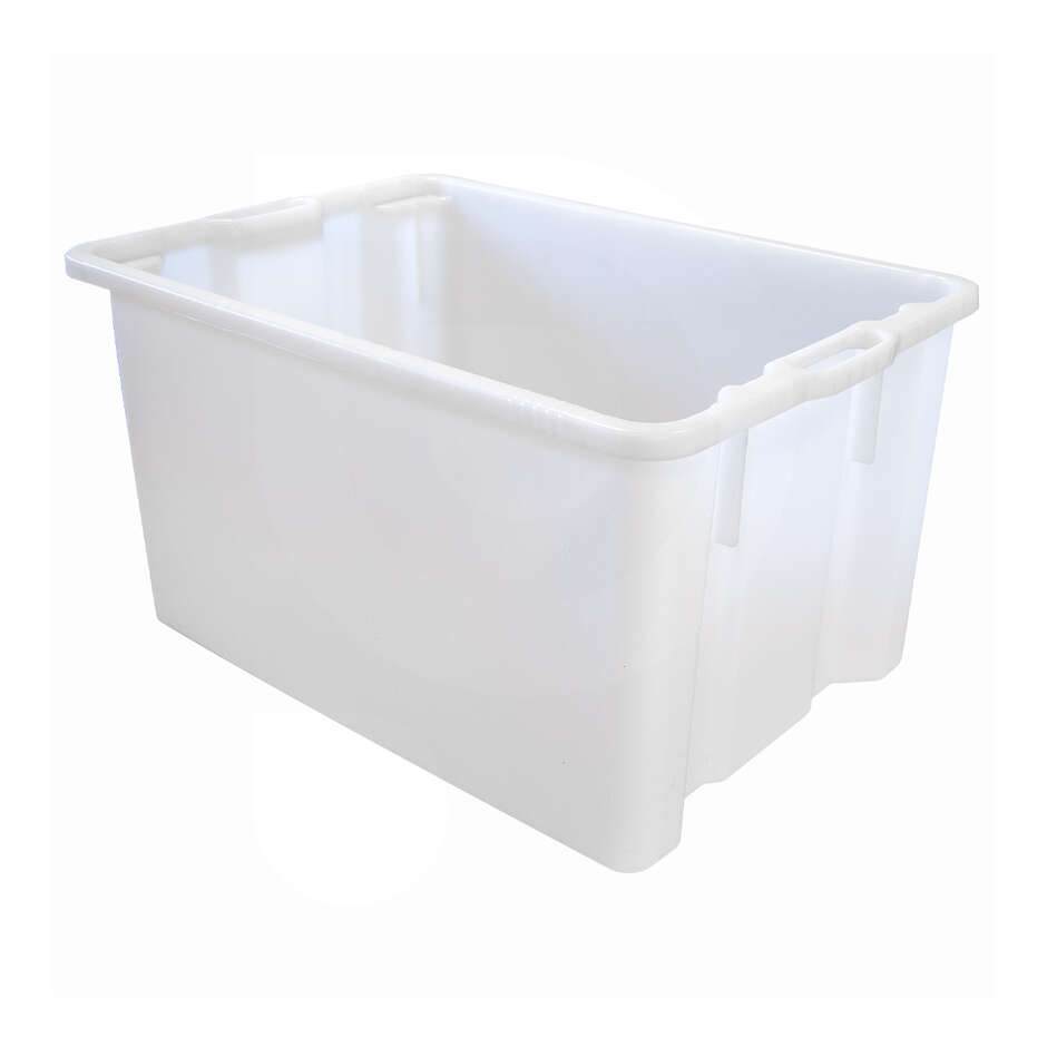 Boîte en polyéthylène alimentaire blanc 65 L