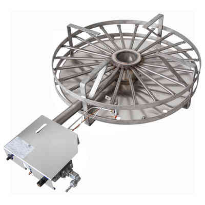 Brûleur gaz inox 45 kW PSP Ø 74 FGP0043