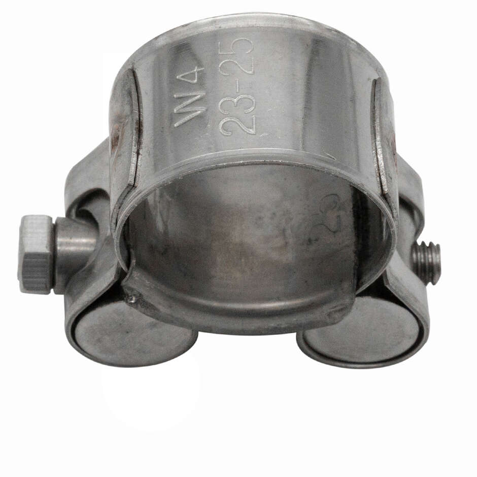 Brida para tubo inox Ø23/25 