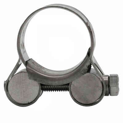 Brida para tubo inox Ø23/25 