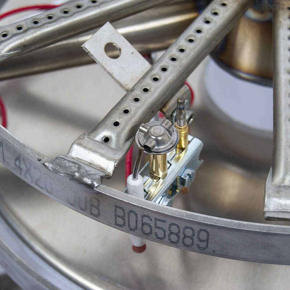 Brûleur gaz inox NEW 35 kW PSPEV Ø 93