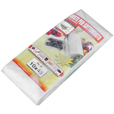 Busta sottovuoto goffrata 10x45 (1600 pezzi)