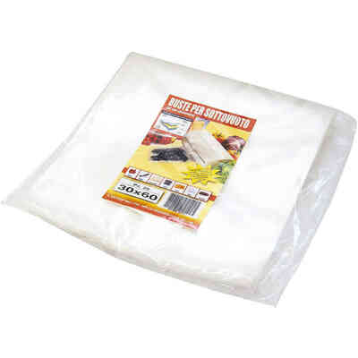 1000pz buste sottovuoto lisce 25×30 cm 95gr professionali certificate x  alimenti