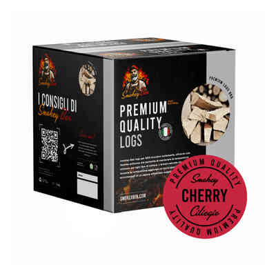 Bûches de Cerisier pour Fumage (6,5 kg)