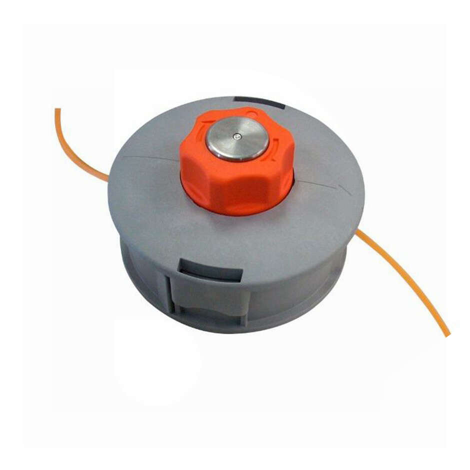 Cabezal de desbroce universal de carga fácil con cabezal metálico