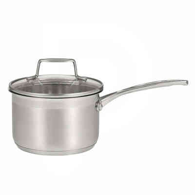 Cacerola Scanpan Impact con mango y tapa de vidrio Ø16 cm