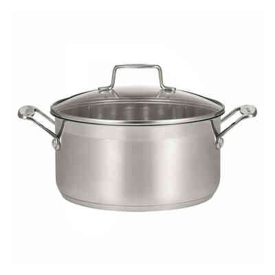 Cacerola Scanpan Impact con tapa de vidrio Ø24 cm