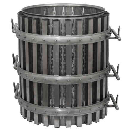 Cage pour pressoir inox ∅ 40