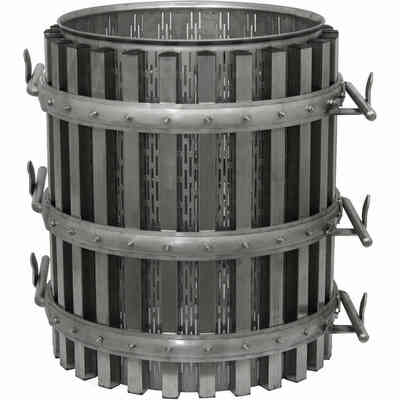 Cage pour pressoir inox ∅ 70