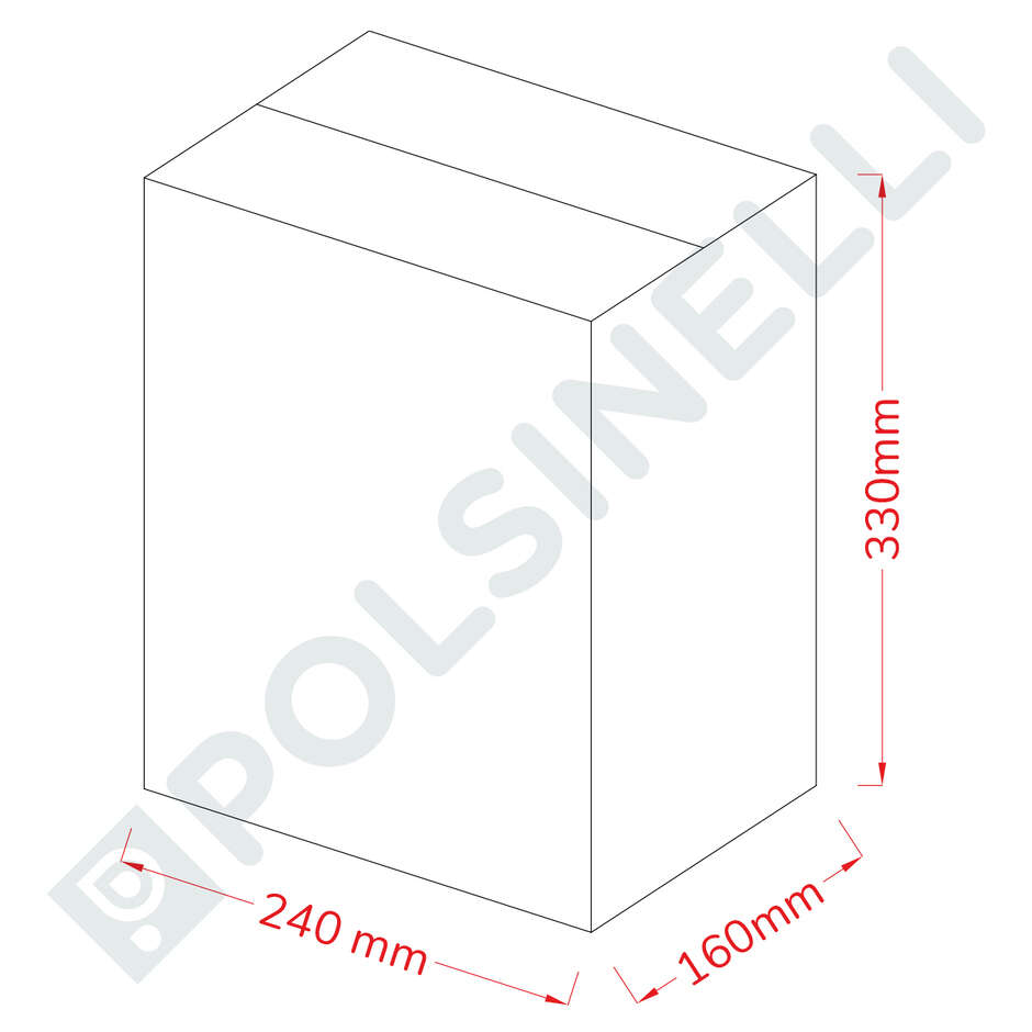 Caixa para 2 latas de óleo de 5L (10 unidades)
