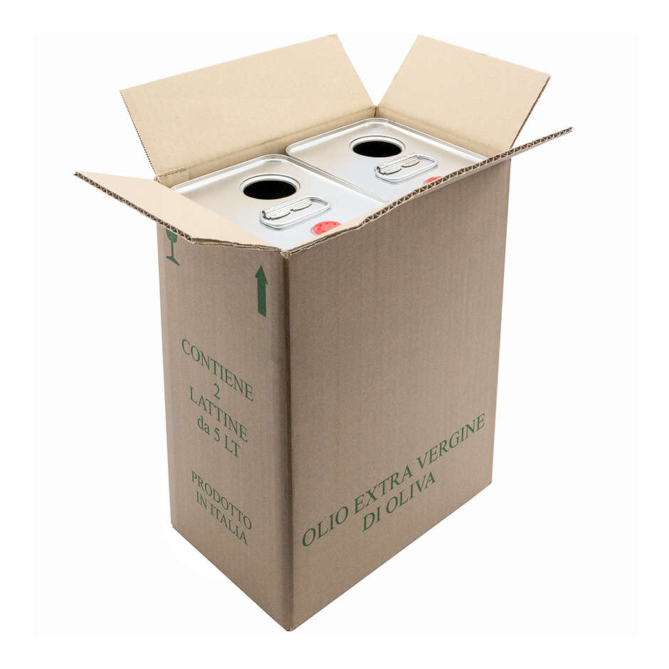 Caja para 2 latas de aceite de 5 L (10 unid)