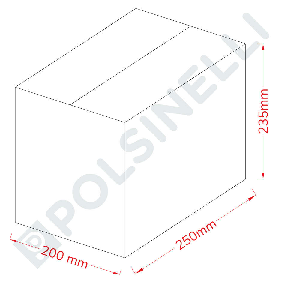 Caja para 20 botellas Marasca de 250 mL (10 unid.)