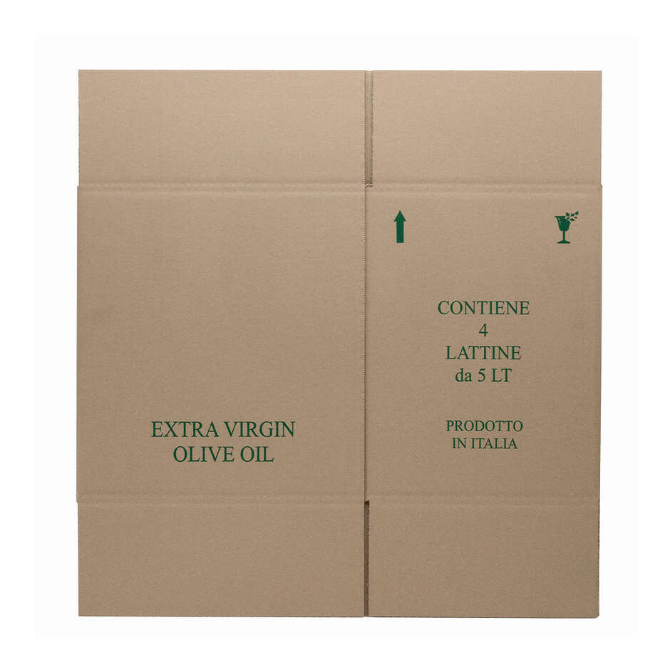 Caja para 4 latas de aceite de 5 L (10 unid.)