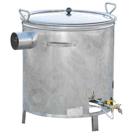 Caldera inox a gas 115 L